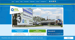 Desktop Screenshot of oml.nl