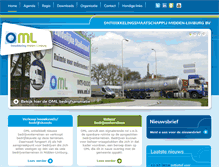 Tablet Screenshot of oml.nl